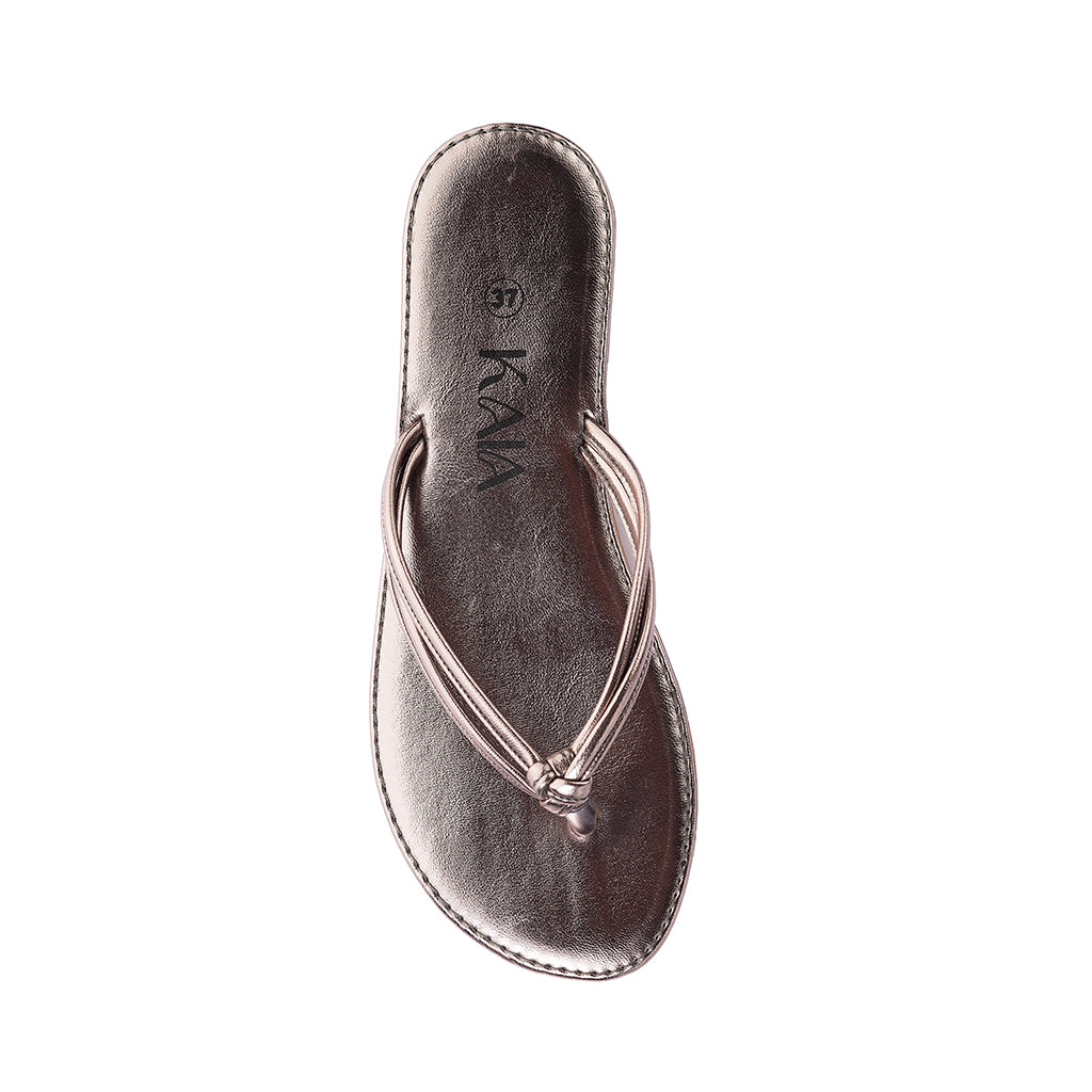 Leather Toe Slippers