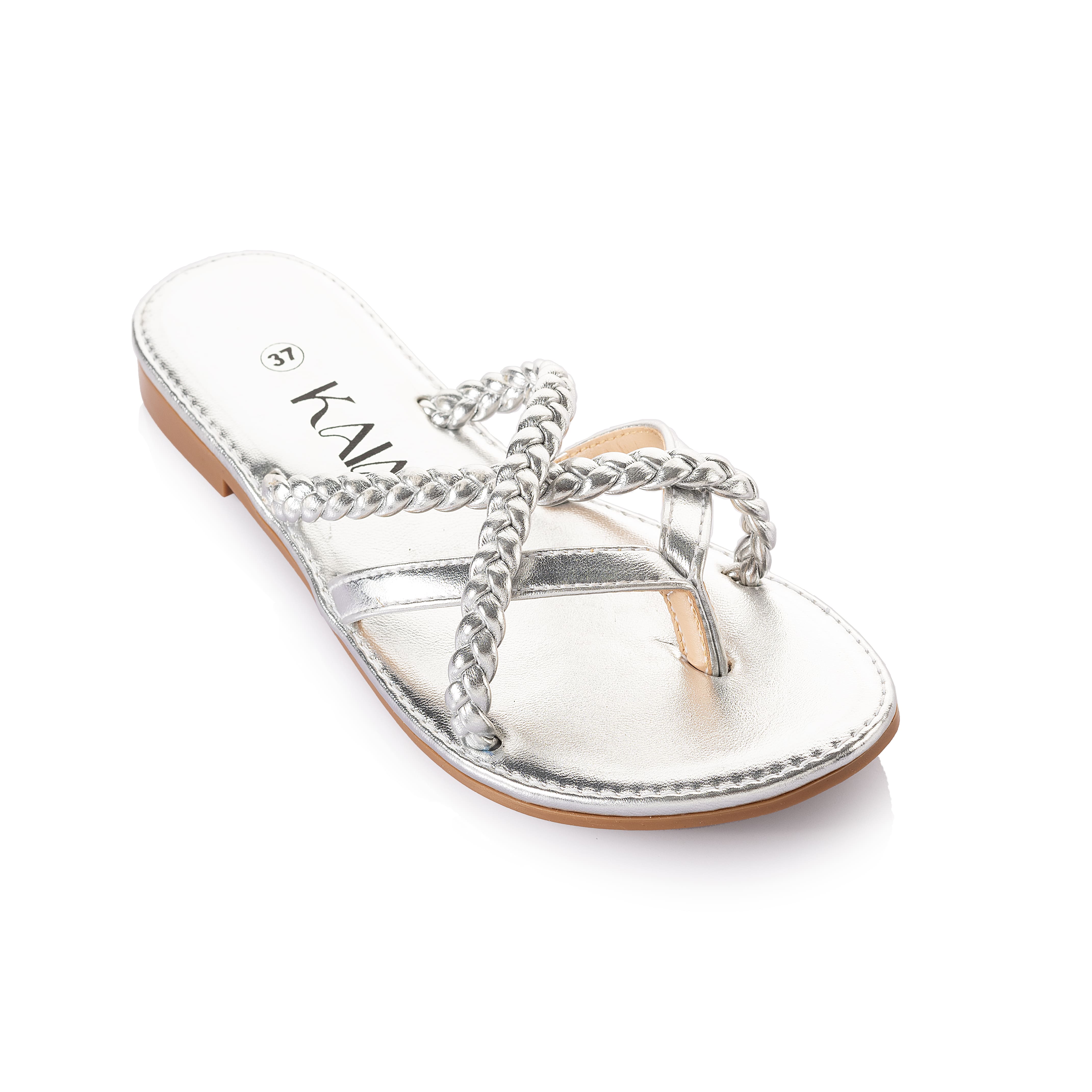 Triple Braided Slippers